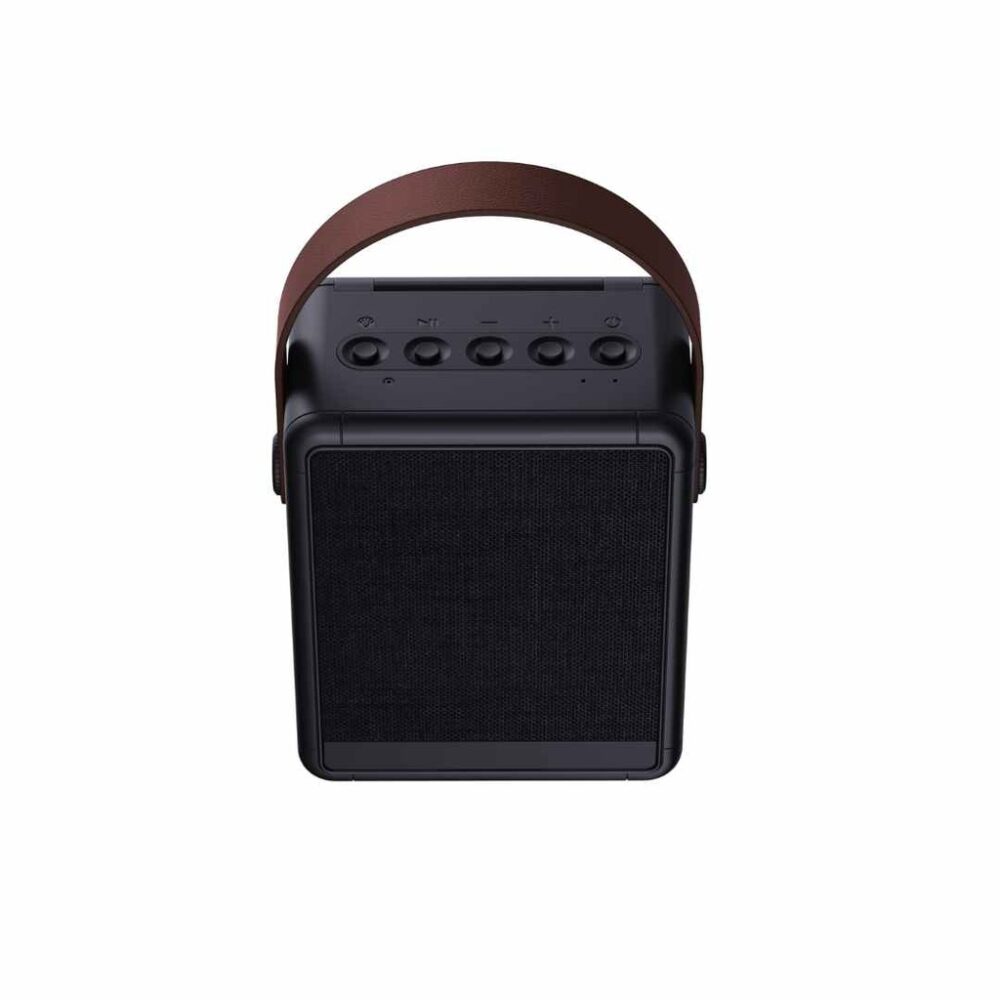 SOLA - @memorii RCS Recycled Solar Speaker & Lamp - Black - Image 6