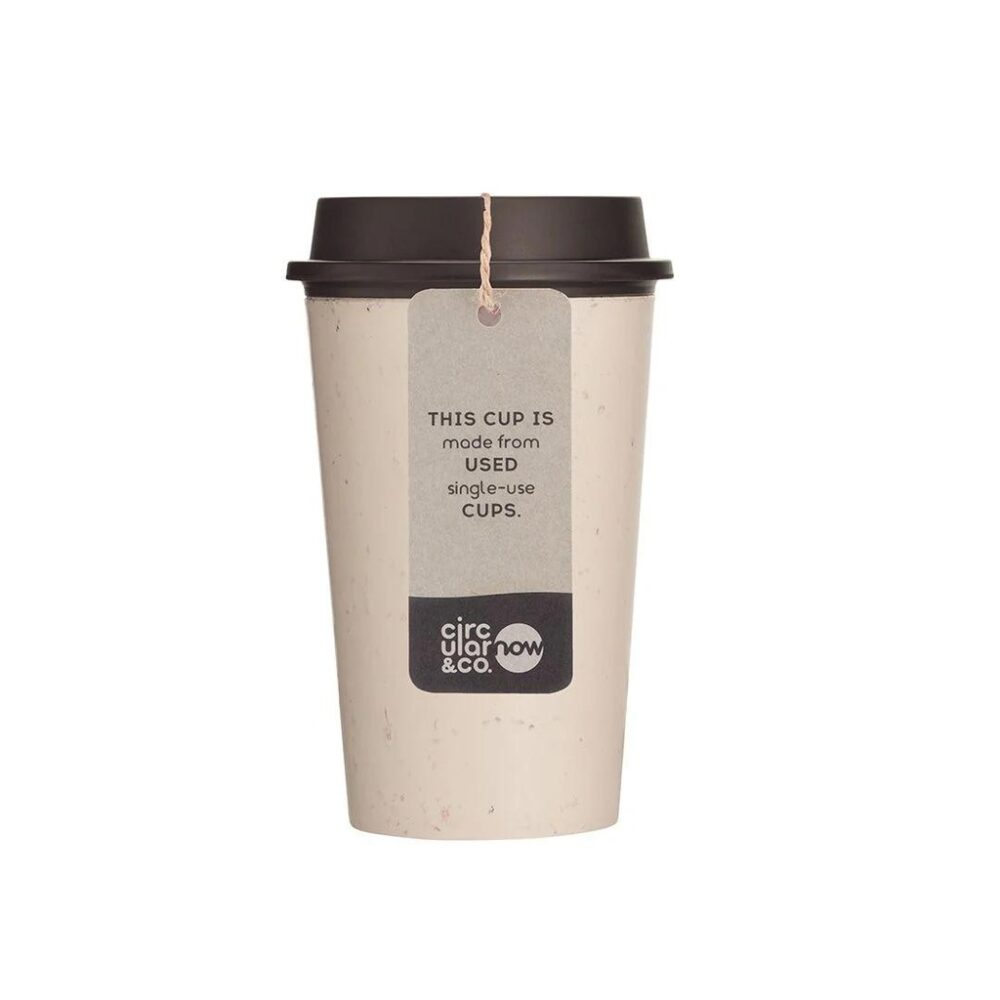Circular NOW Cup 12oz Cream & Cosmic Black - Image 2