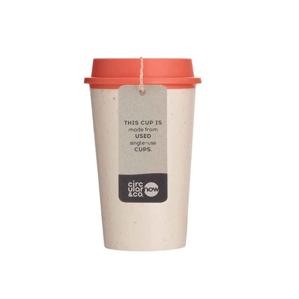 Circular NOW Cup 12oz Cream & Caught Out Coral - Image 2