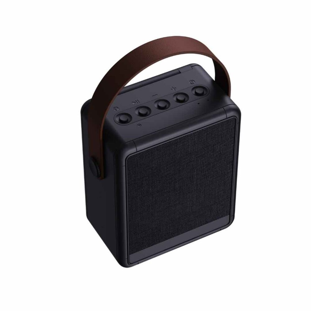 SOLA - @memorii RCS Recycled Solar Speaker & Lamp - Black - Image 7