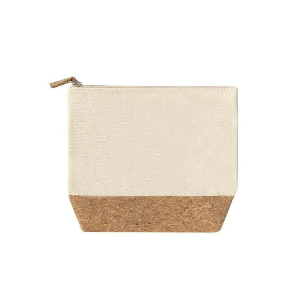 EOSTE - eco-neutral Recycled Cotton/Cork Pouch