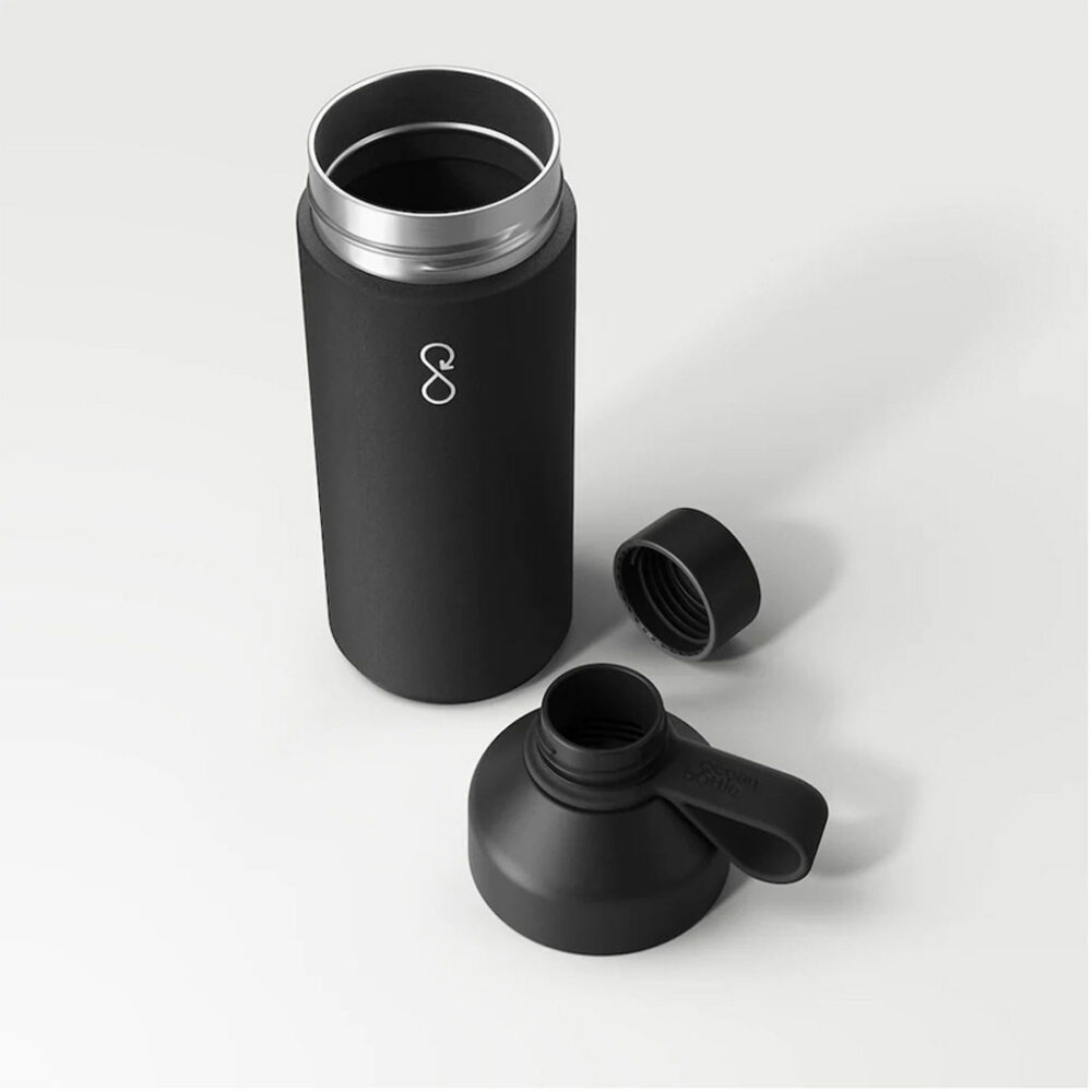 Ocean Bottle 1L - Obsidian Black - Image 6