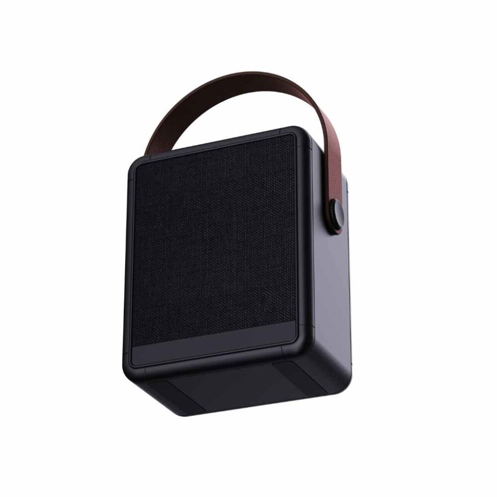 SOLA - @memorii RCS Recycled Solar Speaker & Lamp - Black - Image 8