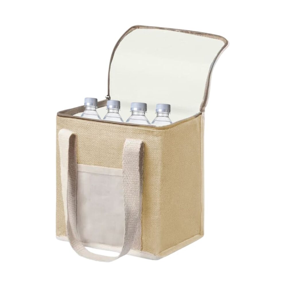 LAHO - eco-neutral Jute Cooler Bag - Image 4