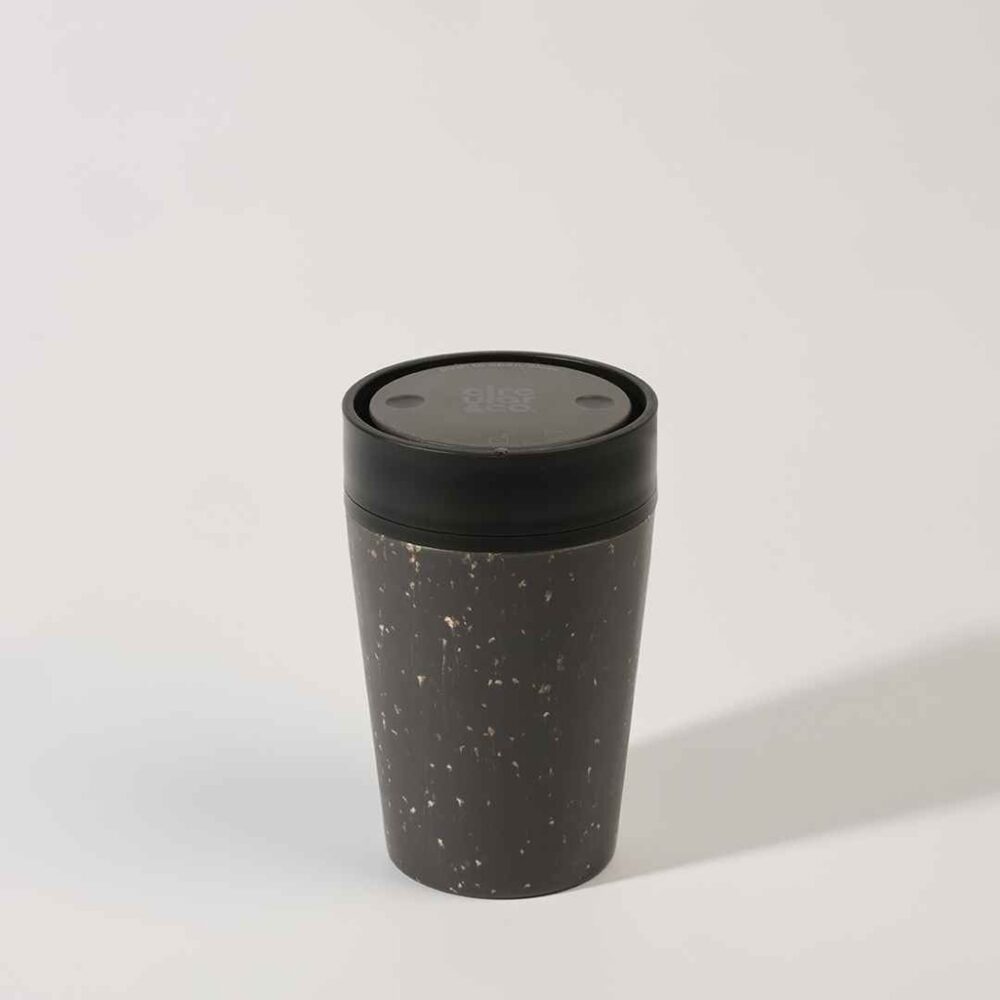 Circular Cup 8oz Grey & Ink - Image 4