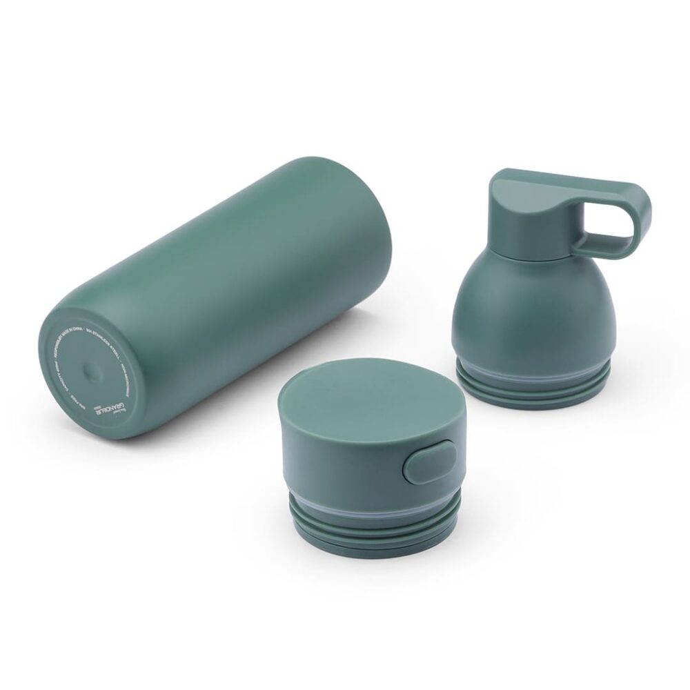 RUVO - CHANGE ZERO 2-in-1 Modular Hydration Gift Set - Dark Green - Image 2